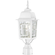 Banyan Outdoor Post Light in White