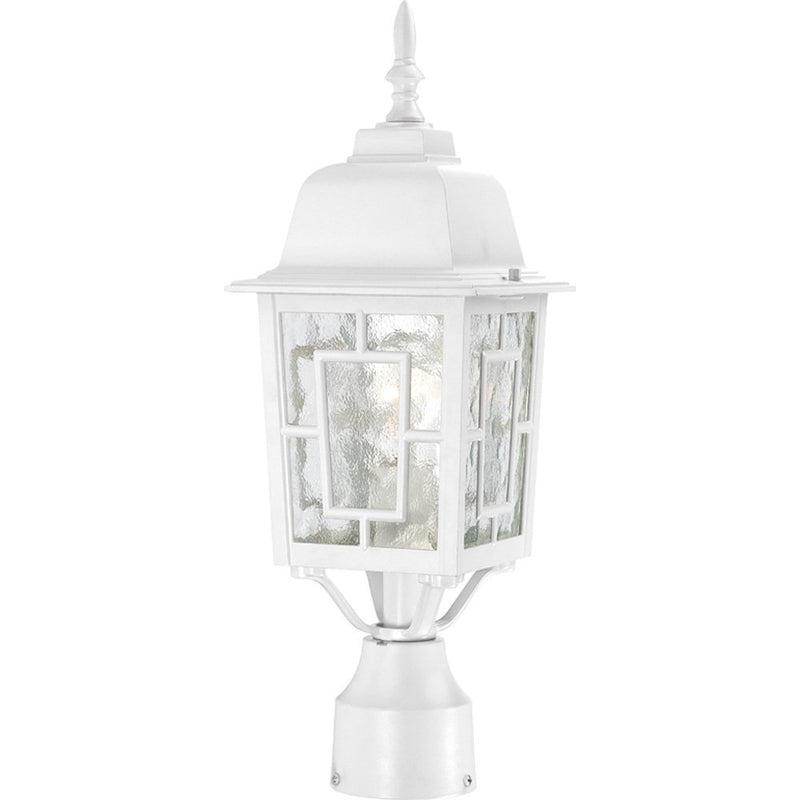 Banyan Outdoor Post Light in White