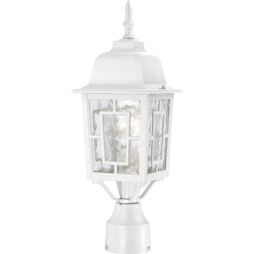 Banyan Outdoor Post Light in White