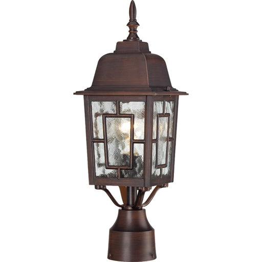 Banyan Outdoor Post Light in Rustic Bronze