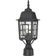 Banyan Outdoor Post Light in Textured Black