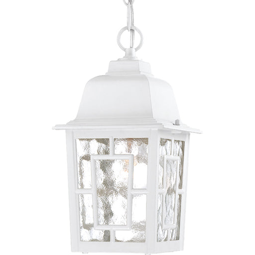 Banyan 1-Light Outdoor Hanging in White