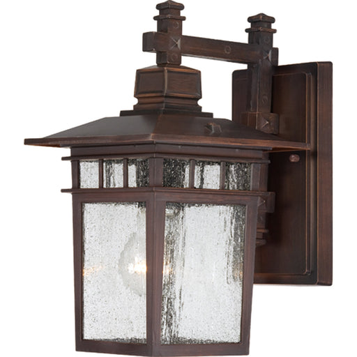 Cove Neck 1-Light Outdoor Wall in Rustic Bronze