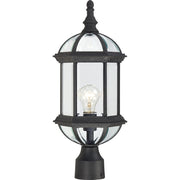 Boxwood Outdoor Post Light in Textured Black