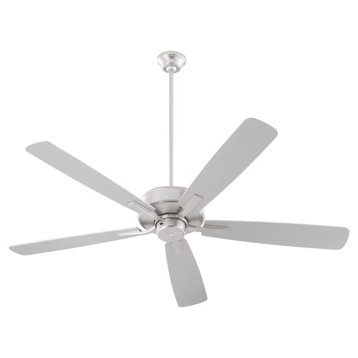 Ovation 60" 5-Blade Ceiling Fan in Satin Nickel