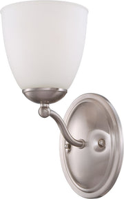 Patton Bath Sconce in Brushed Nickel