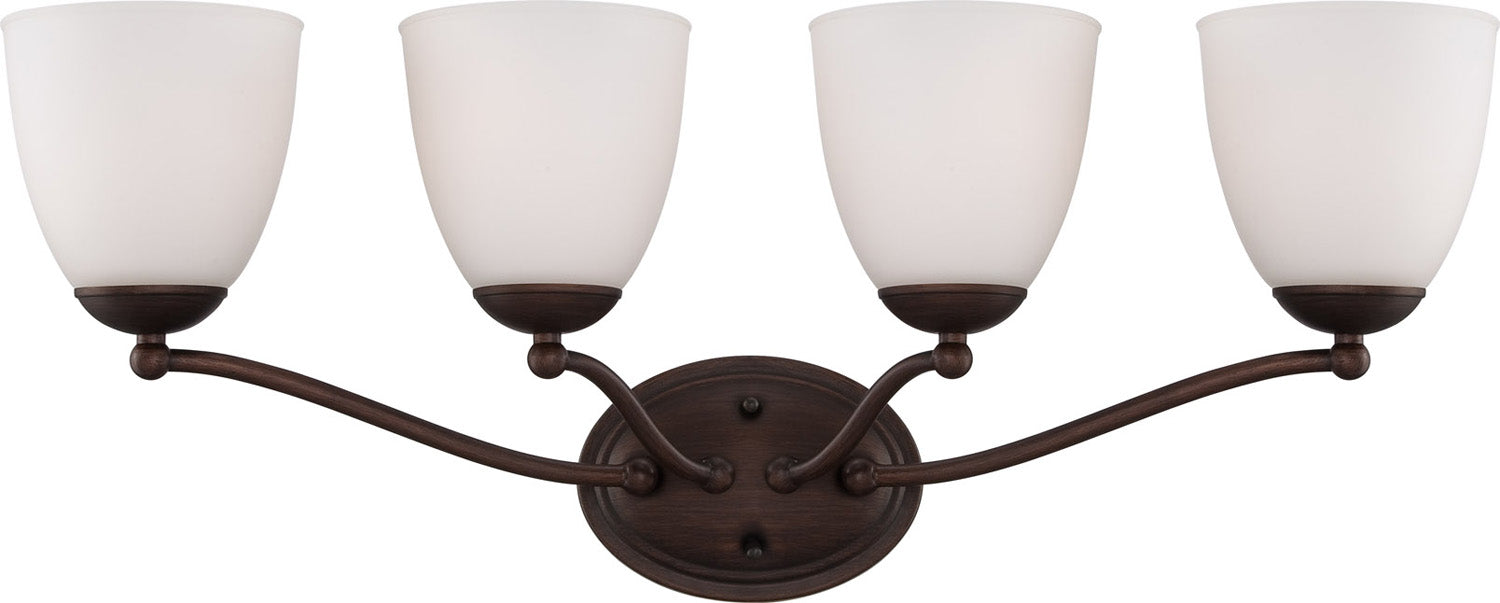 Patton 4 Light Vanity in Prairie Bronze