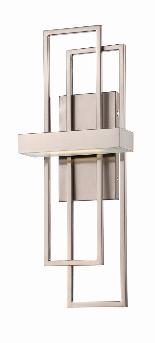 Frame LED Wall Sconce in Brushed Nickel