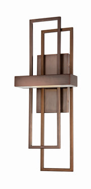 Frame LED Wall Sconce in Hazel Bronze