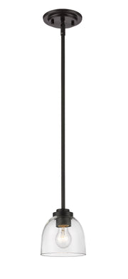 Ashton 1 Light 6" Pendant in Bronze