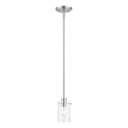 Munich Mini Pendant in Brushed Nickel