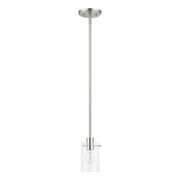 Munich Mini Pendant in Brushed Nickel