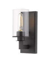 Savannah 1 Light 4.5" Wall Sconce in Bronze