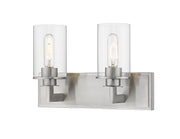 Savannah 2 Light Vanity in Brushed Nickel