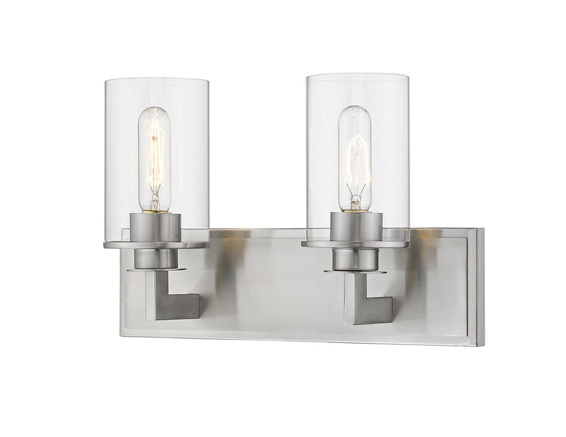 Savannah 2 Light Vanity in Brushed Nickel