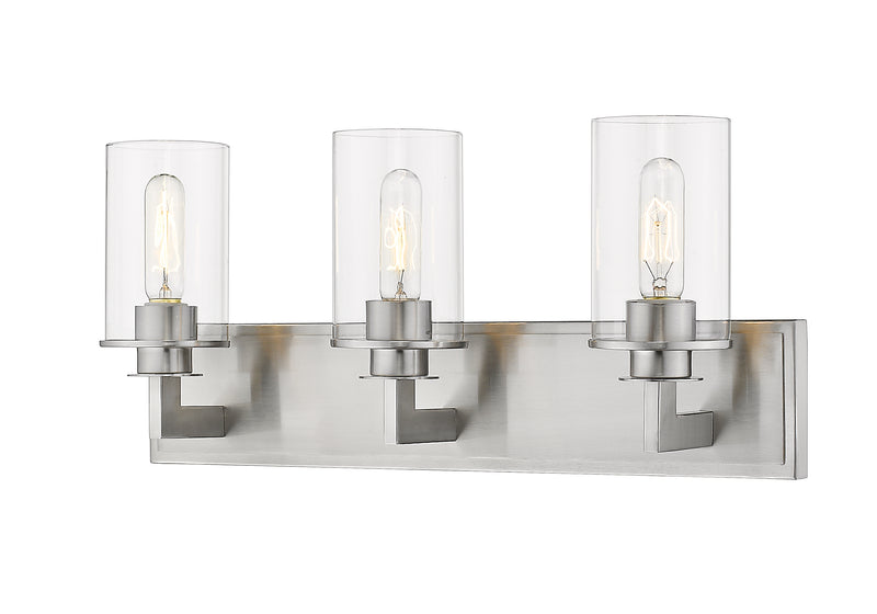 Savannah 3 Light 23" Vanity in Brushed Nickel