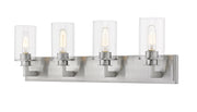 Savannah 4 Light 31.5" Vanity in Brushed Nickel