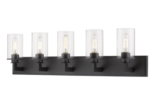 Savannah 5 Light Vanity in Bronze
