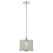 Industro 10" Pendant in Brushed Nickel