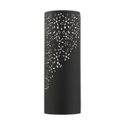 Noria 2-Light ADA Small Wall Sconce in Black