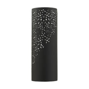 Noria 2-Light ADA Small Wall Sconce in Black
