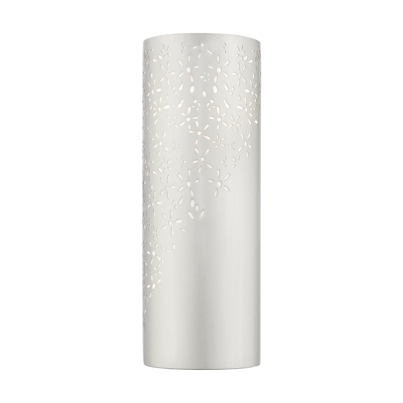 Noria 2-Light ADA Small Wall Sconce in Brushed Nickel