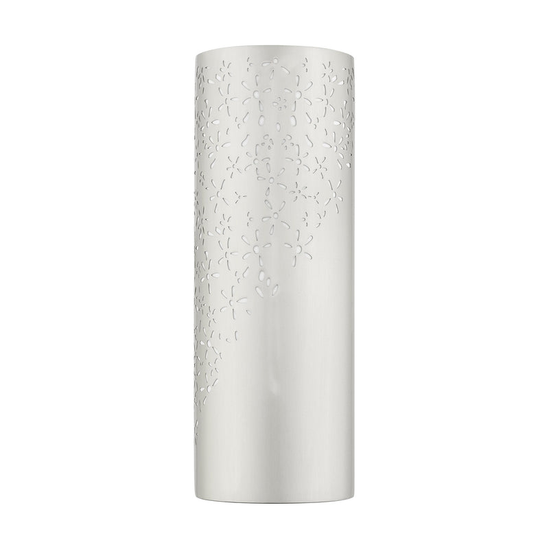 Noria 2-Light ADA Small Wall Sconce in Brushed Nickel