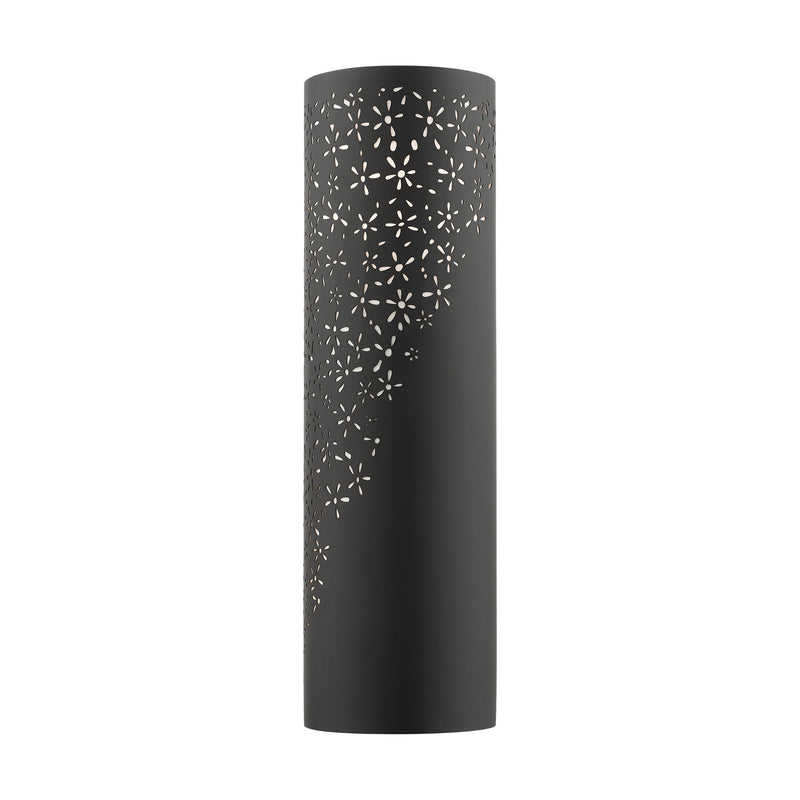 Noria 2-Light ADA Large Wall Sconce in Black