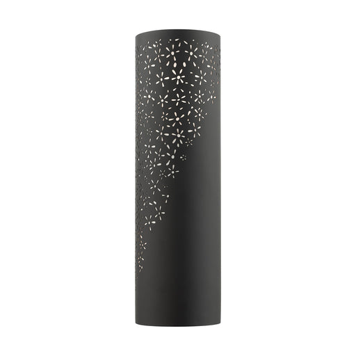 Noria 2-Light ADA Large Wall Sconce in Black