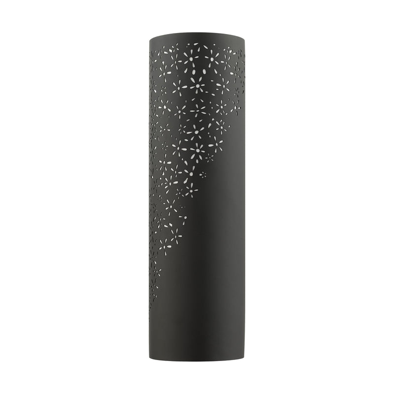 Noria 2-Light ADA Large Wall Sconce in Black