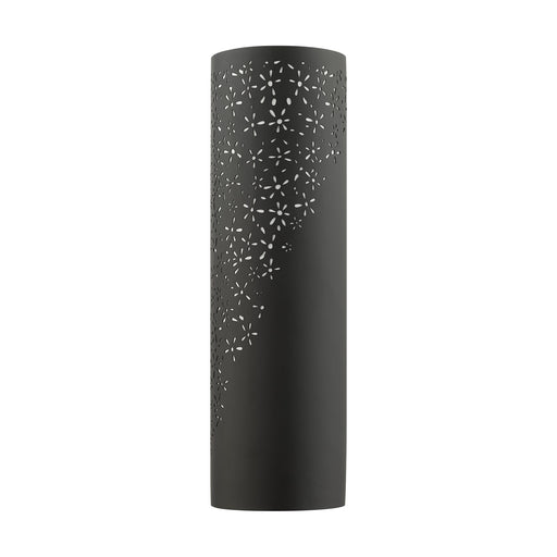 Noria 2-Light ADA Large Wall Sconce in Black