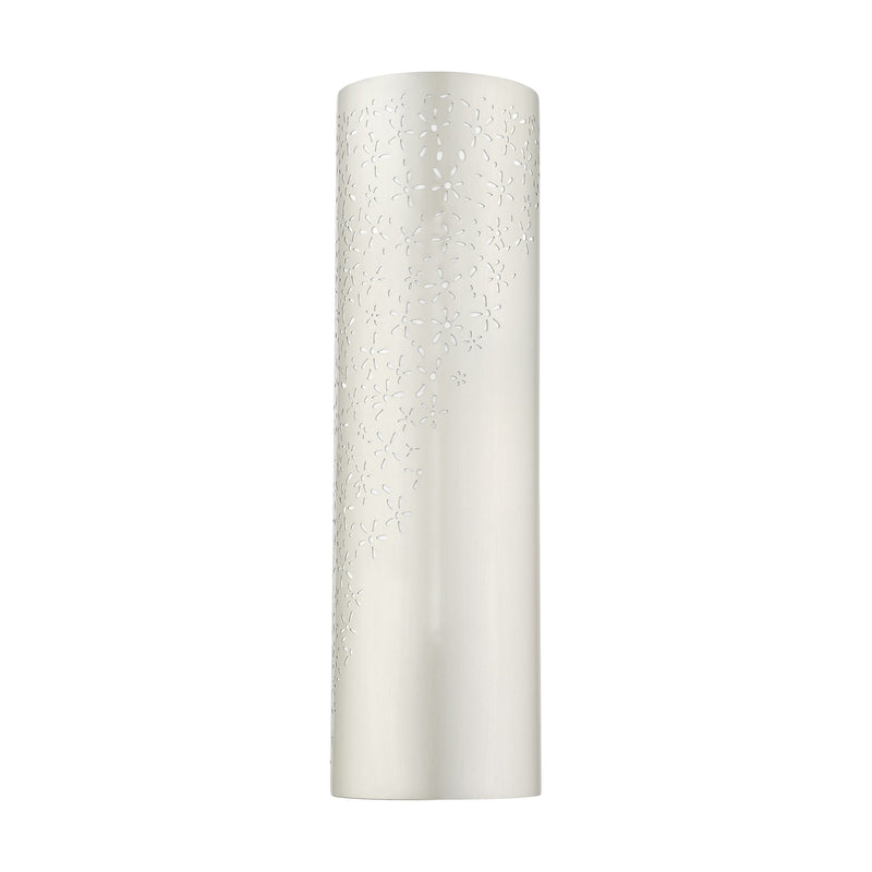 Noria 2-Light ADA Large Wall Sconce in Brushed Nickel