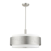 Noria 5-Light Chandelier in Brushed Nickel