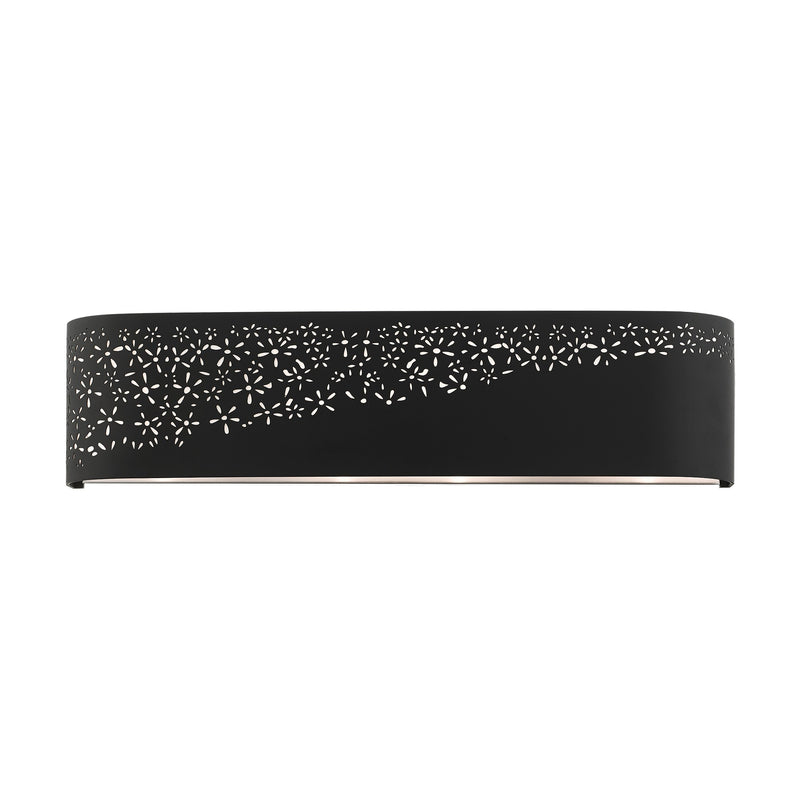 Noria 4-Light ADA Bath Vanity Light in Black