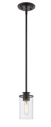 Savannah 1 Light 4.5" Pendant in Bronze