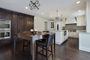 Cavallo 5 Light 18" Chandelier in Hammered Black + Chrome