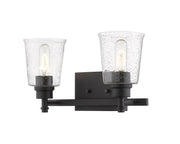 Bohin 2 Light 16" Vanity in Matte Black