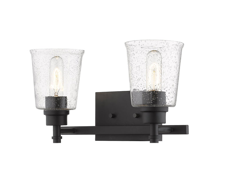 Bohin 2 Light 16" Vanity in Matte Black