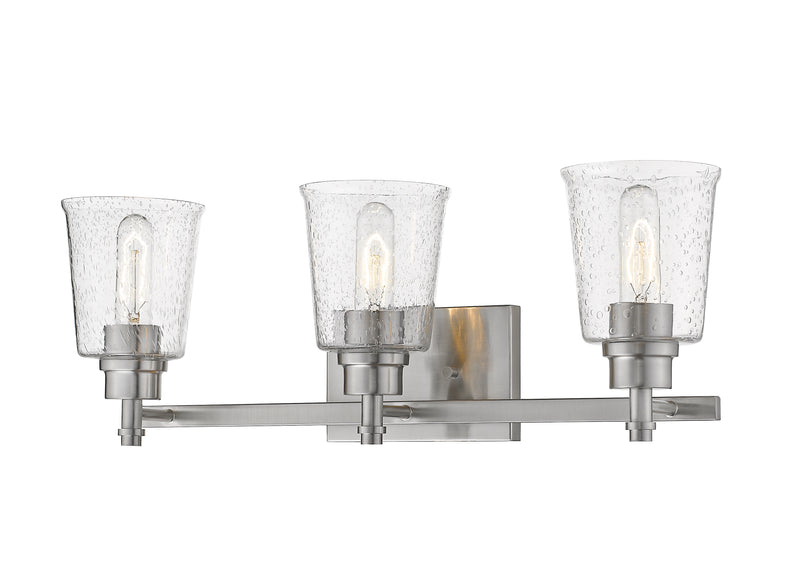 Bohin 3 Light 24" Vanity in Brushed Nickel