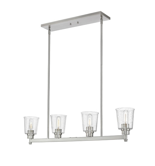 Bohin 4 Light 40" Linear Pendant in Brushed Nickel