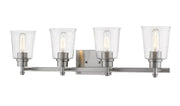 Bohin 4 Light 32" Vanity in Brushed Nickel