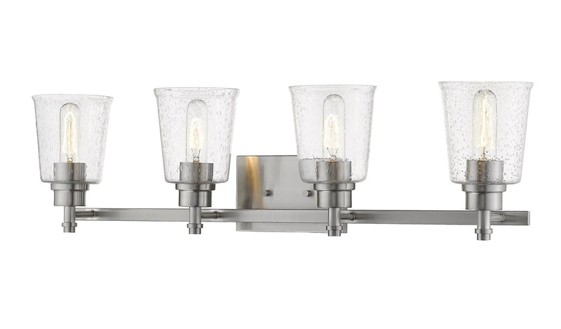 Bohin 4 Light 32" Vanity in Brushed Nickel
