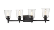 Bohin 4 Light 32" Vanity in Matte Black