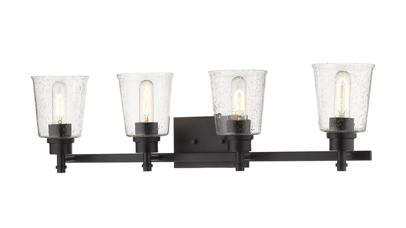 Bohin 4 Light 32" Vanity in Matte Black