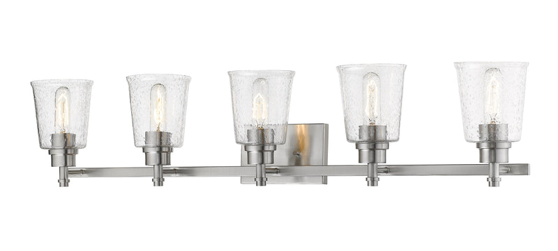 Bohin 5 Light 41.25" Vanity in Brushed Nickel