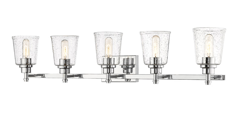 Bohin 5 Light 41.25" Vanity in Chrome