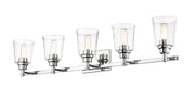 Bohin 5 Light 41.25" Vanity in Chrome