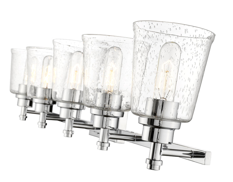 Bohin 5 Light 41.25" Vanity in Chrome