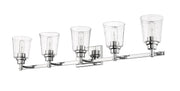 Bohin 5 Light 41.25" Vanity in Chrome