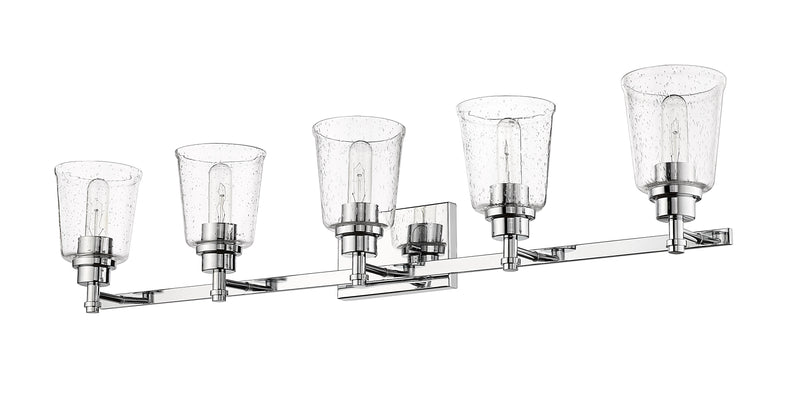 Bohin 5 Light 41.25" Vanity in Chrome